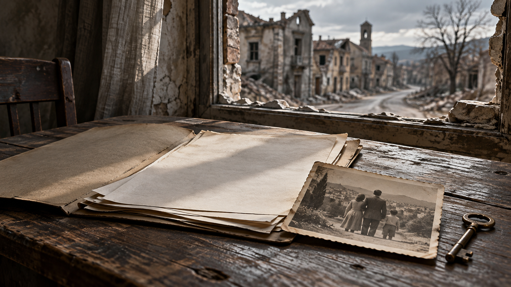 Scarica gratuitamente il dossier di Ingiustizia è fatta!: un percorso illustrato tra guerra, memoria, potere e giustizia, attraverso le riflessioni dell’autore. Puoi leggerlo anche senza conoscere il romanzo, senza anticipazioni sulla soluzione dell’indagine.