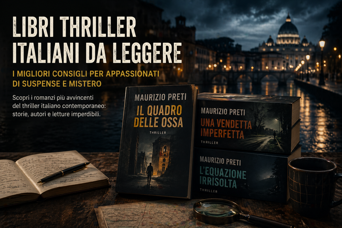 libri thriller italiani da leggere migliori consigli suspense mistero narrativa crime italiana